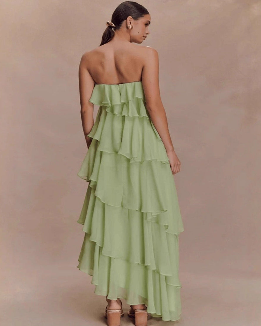 Cordelia Ruffle Maxi Dress