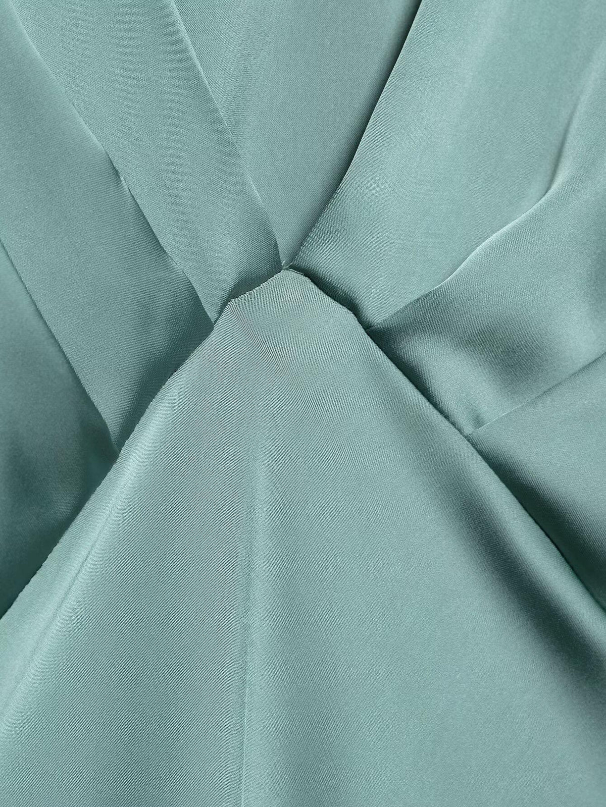Lipasa Satin Midi Dress In Sage Green