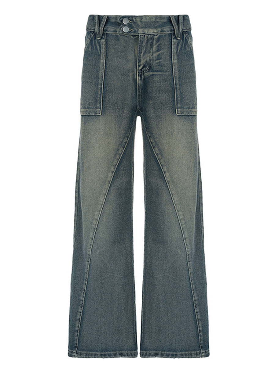 Skadi Mid Rise Loose Jeans
