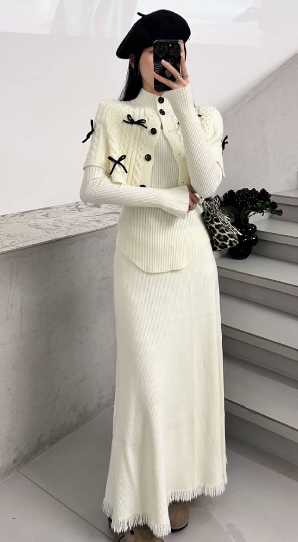 Mayles Luxe Winter 3 Pc Coord Set