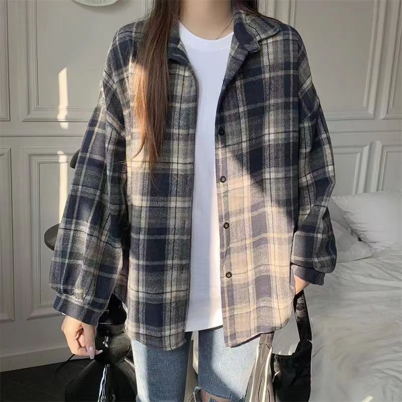 Vera Wollen Plaid Shirt
